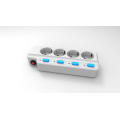 Korea KCC 4 ways individual switches extension socket